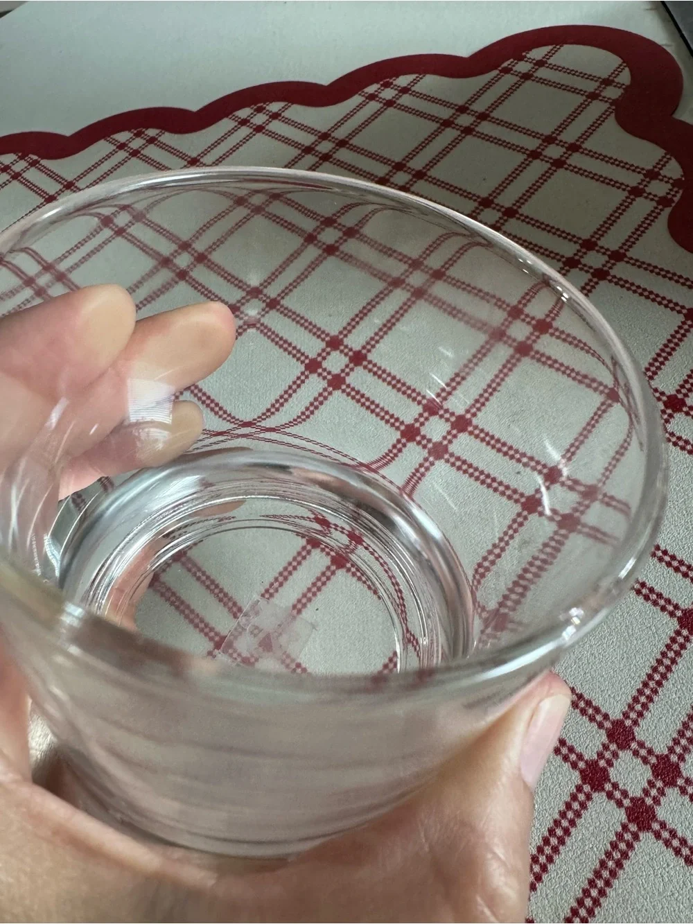 Crown Royal Lowball Double Rocks Glass with 3D Hologram in Thick Base